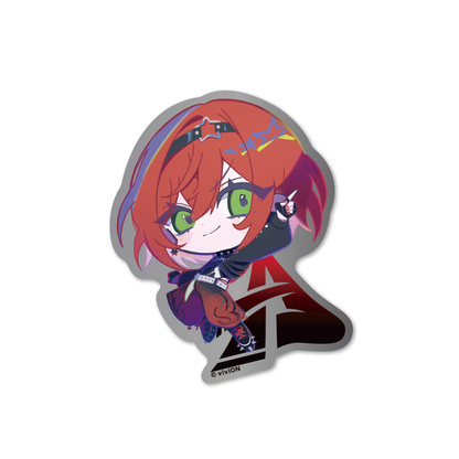 あおぎり高校 石狩あかり 1st ONE-MAN LIVE 「Prologue」グッズ トレーディングダイカットステッカー