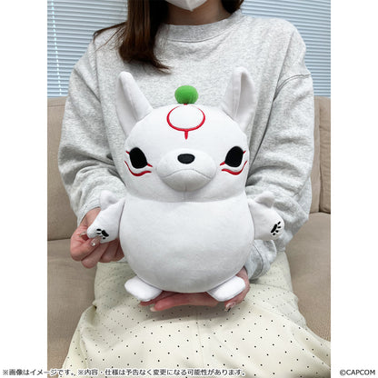 【大神20周年記念】 もちカワぬいぐるみ アマテラス（中）