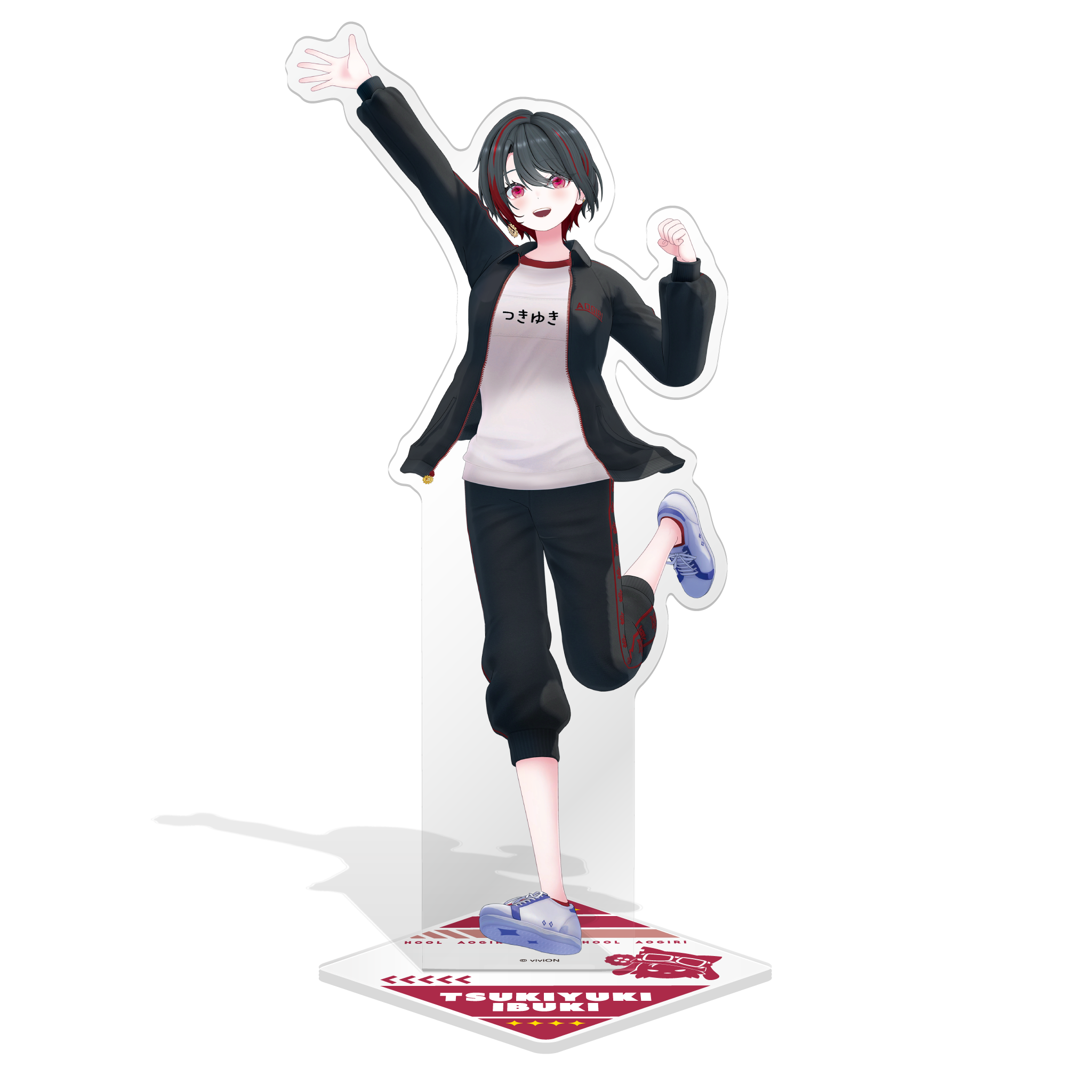 あおぎり高校 水菜月夏希 特大アクリルスタンド わくV m36432856349_1