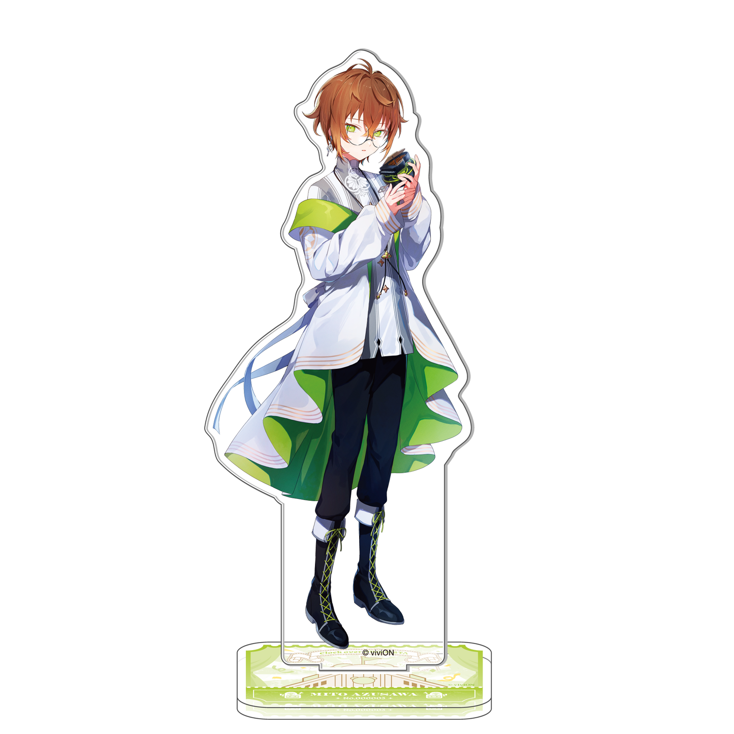 Clock over ORQUESTA Second season BATTLE: Child ver. acrylic stand - Mito Azusawa