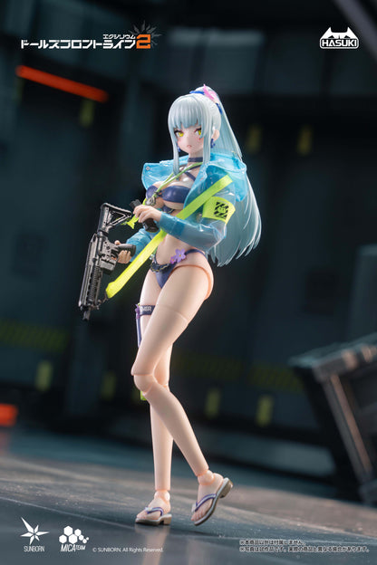 pocket art Girls' Frontline2: Exillium pocket art PA013 Kurukai Blue Trails Ver. Deluxe Edition 1/12 Completed ActionFigure