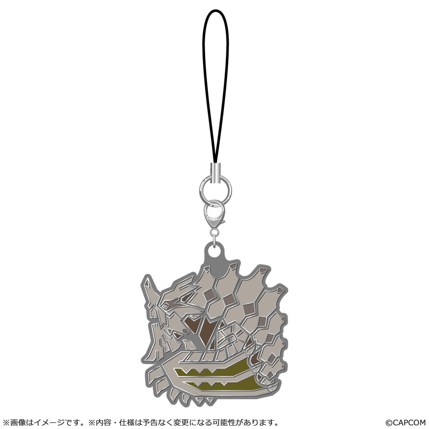 [Single item/BOX]Monster HunterWilds Monster Icon Metal Keychain