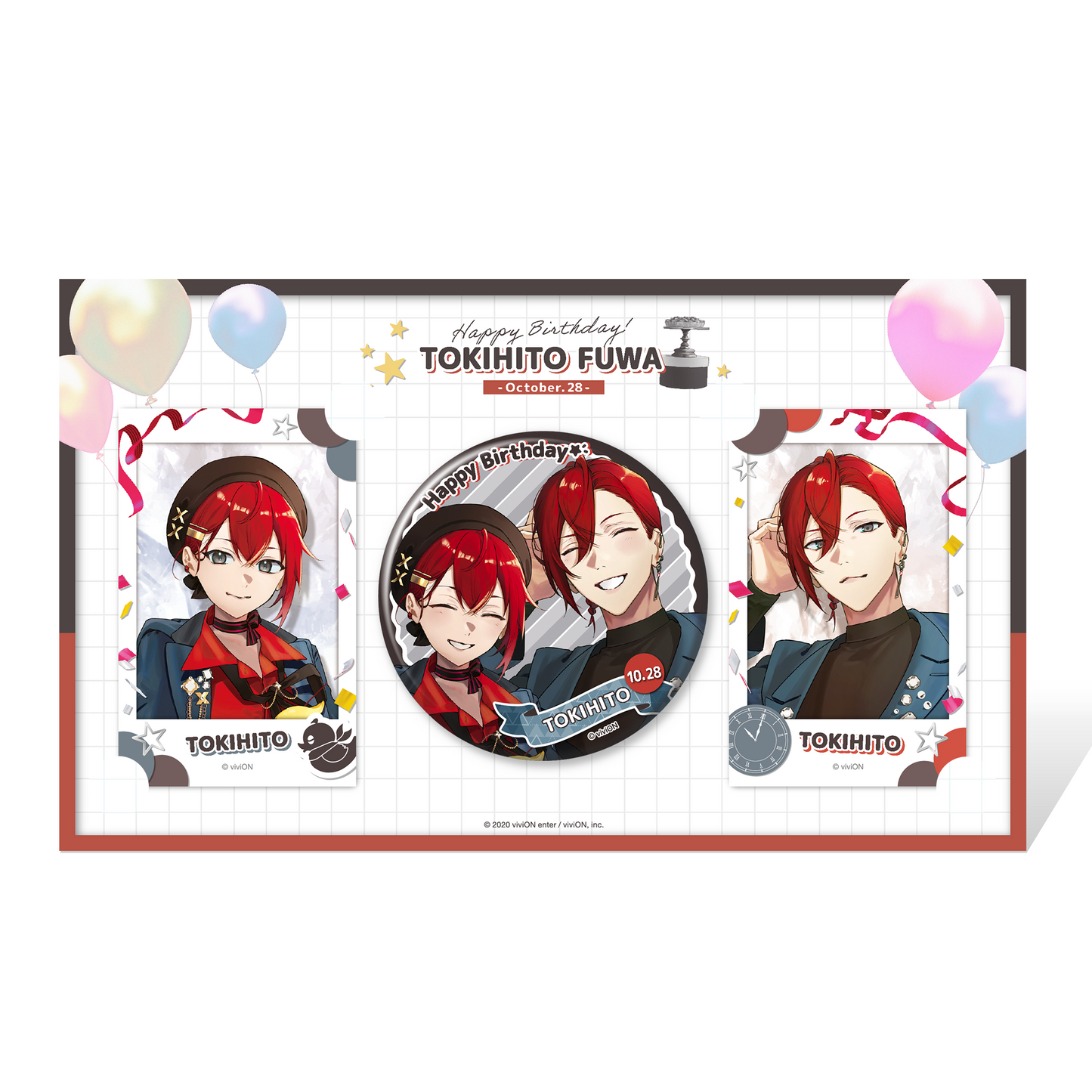 Clock over ORQUESTA  Birthday Goods 2024 Tokihito Fuwa