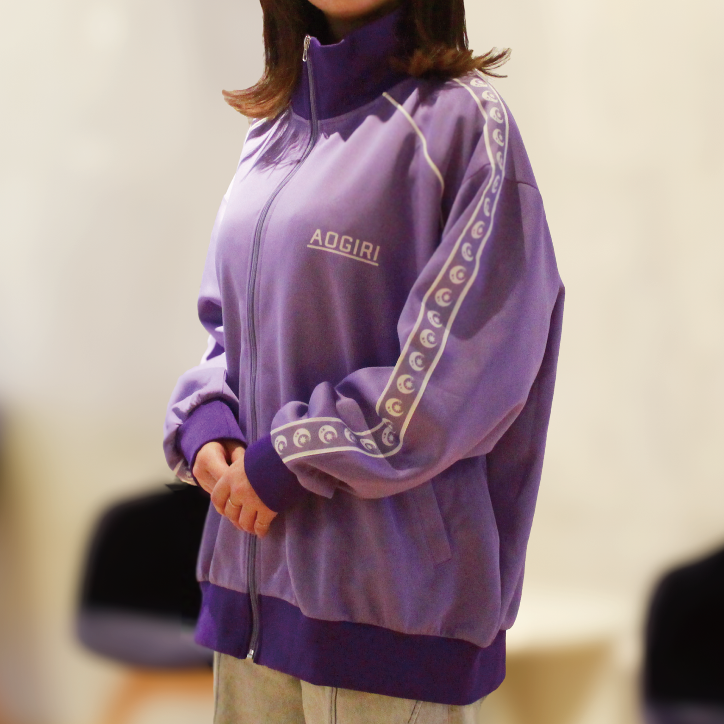 あおぎり高校 公式ジャージ 音霊魂子 – viviON BLUE