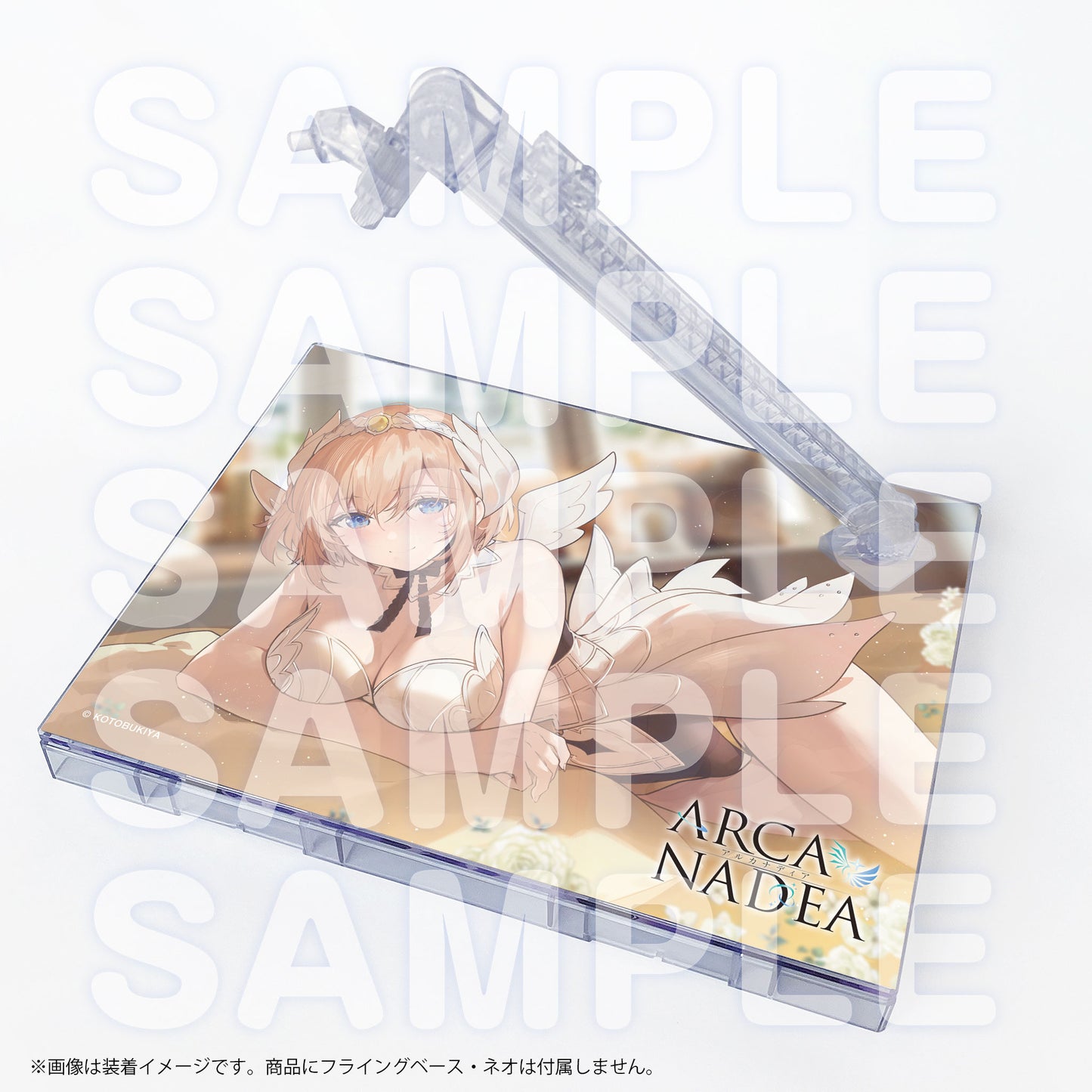 [ASMR Bonus] Arcanadea Acrylic Base Plate 6-Piece Set (W/ Vivion Blue Bonus Postcard)