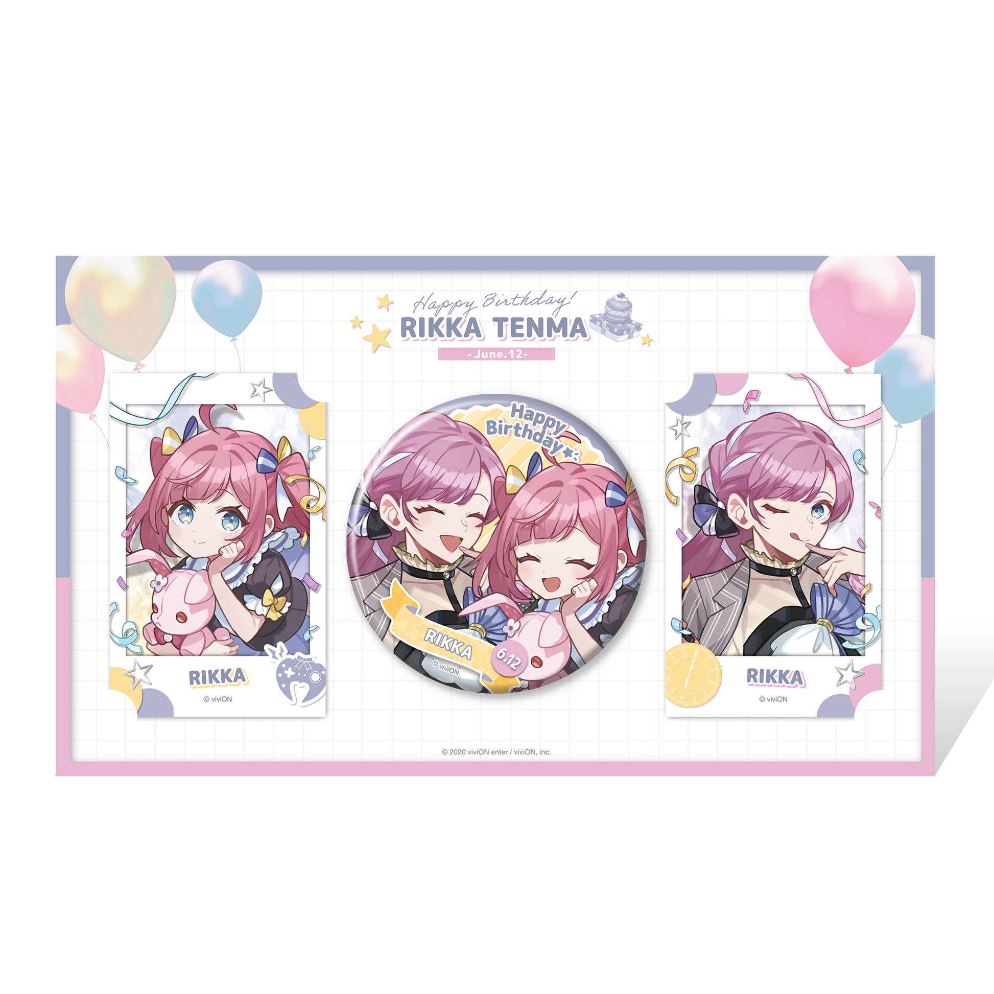 クロケスタ アニバーサリーグッズ Clock over ORQUESTA 誕生日グッズ2025 天馬 六華 – viviON BLUE