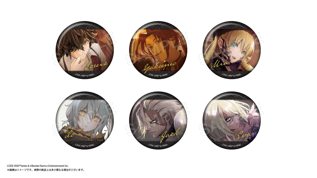 CODE VEIN トレーディング缶バッジ – viviON BLUE CODE VEIN トレーディング缶バッジ – viviON BLUE