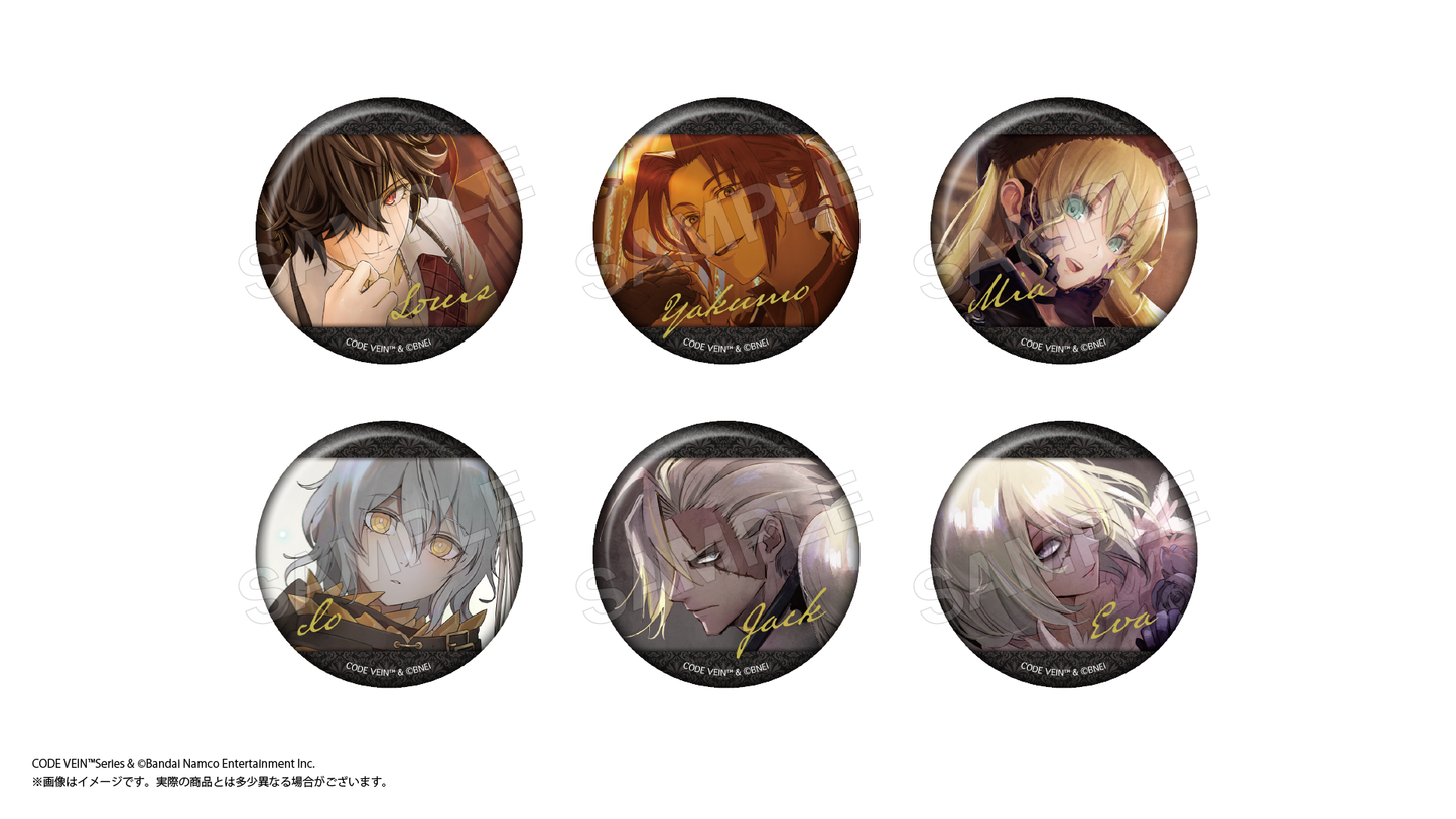CODE VEIN トレーディング缶バッジ – viviON BLUE CODE VEIN トレーディング缶バッジ – viviON BLUE