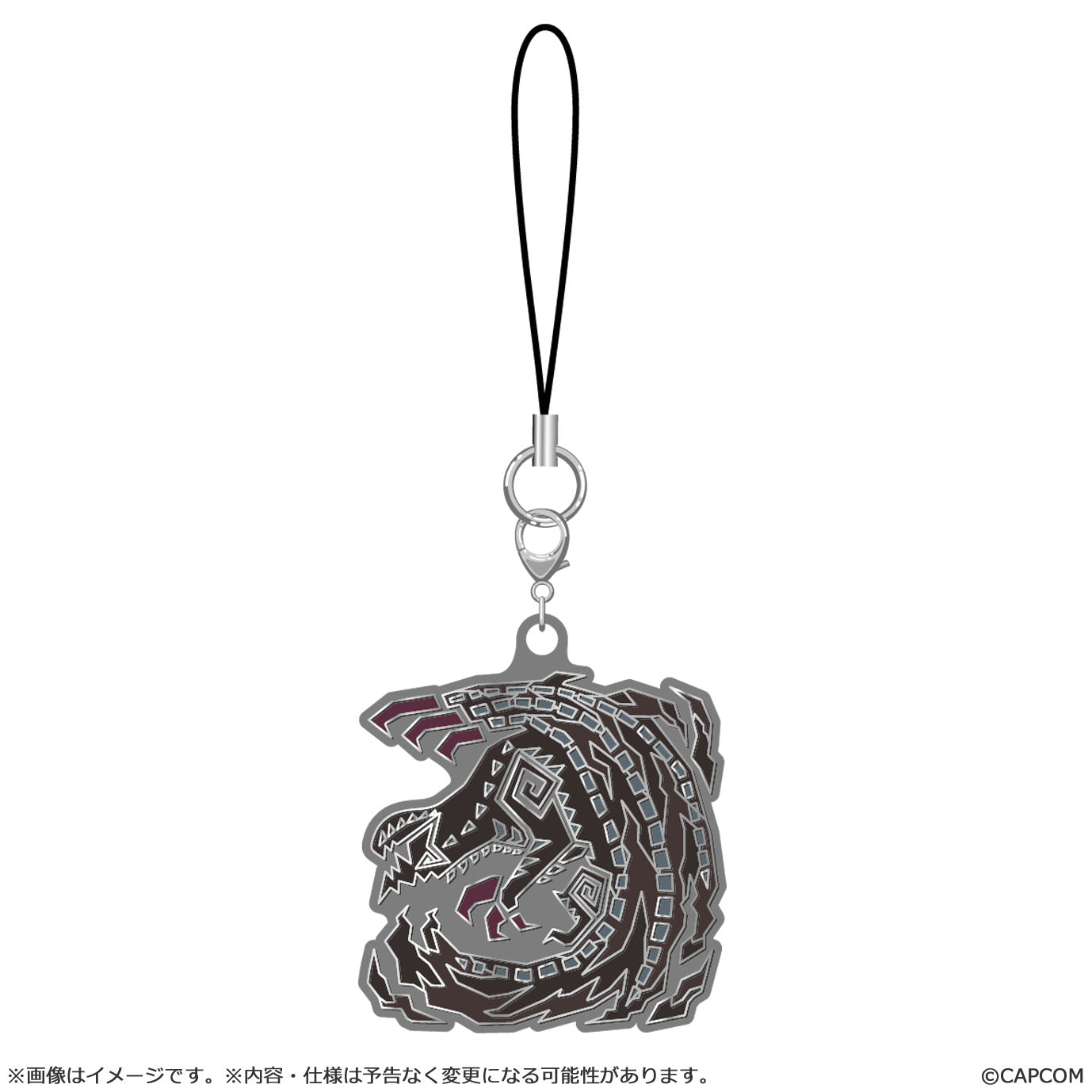 [Single item/BOX]Monster HunterWilds Monster Icon Metal Keychain