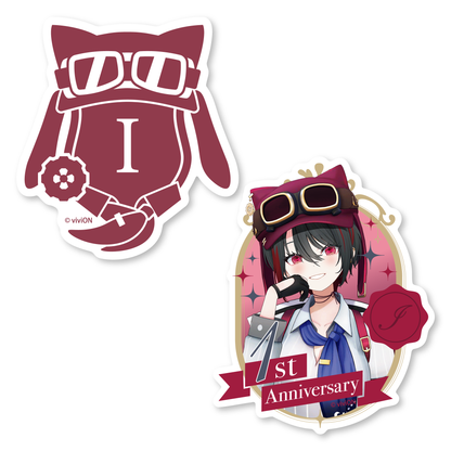 あおぎり高校 月赴ゐぶき 1周年記念グッズ全部入りセット あおぎり高校 月赴ゐぶき 1周年記念グッズ全部入りセット