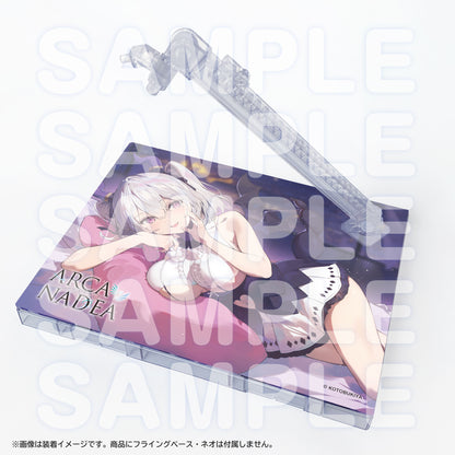 [ASMR Bonus] Arcanadea Acrylic Base Plate 6-Piece Set (W/ Vivion Blue Bonus Postcard)