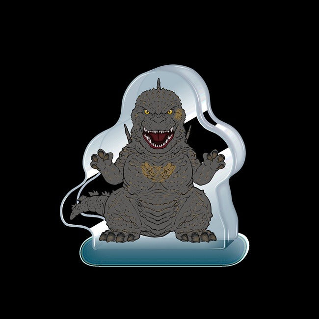 Godzilla Acrylic Block Figure 8 pieces in a box.