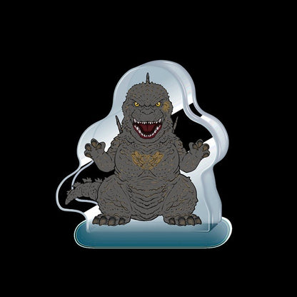 Godzilla Acrylic Block Figure 8 pieces in a box.