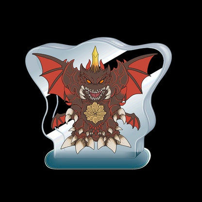 Godzilla Acrylic Block Figure 8 pieces in a box.