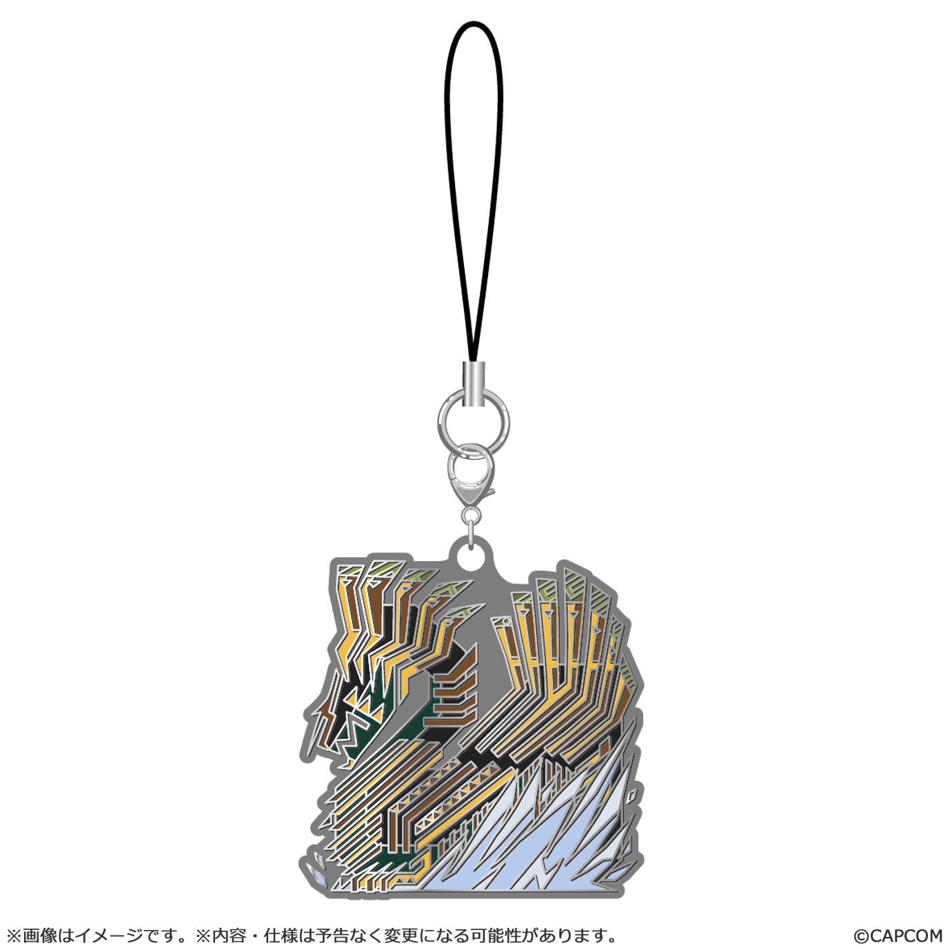 [Single item/BOX]Monster HunterWilds Monster Icon Metal Keychain