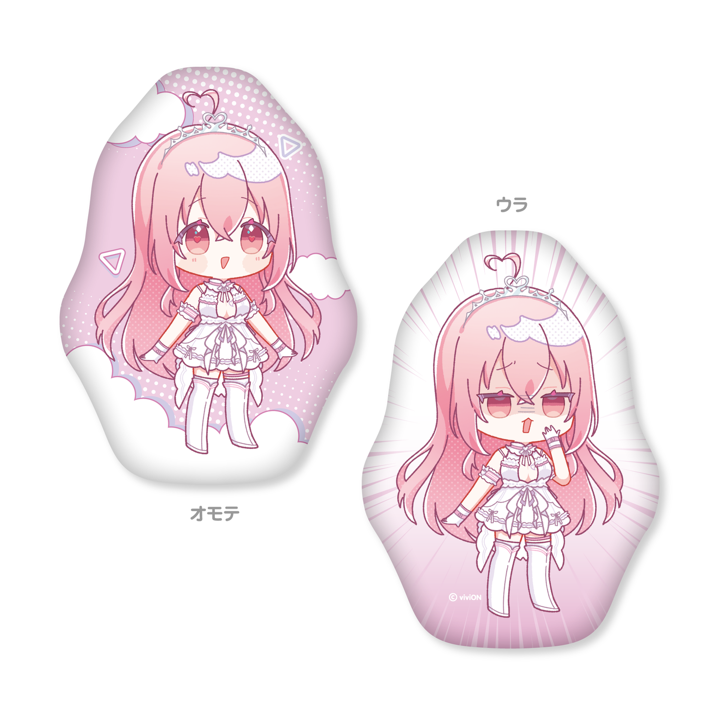 あおぎり高校 ぽぷらーと ダイカットクッション 我部りえる