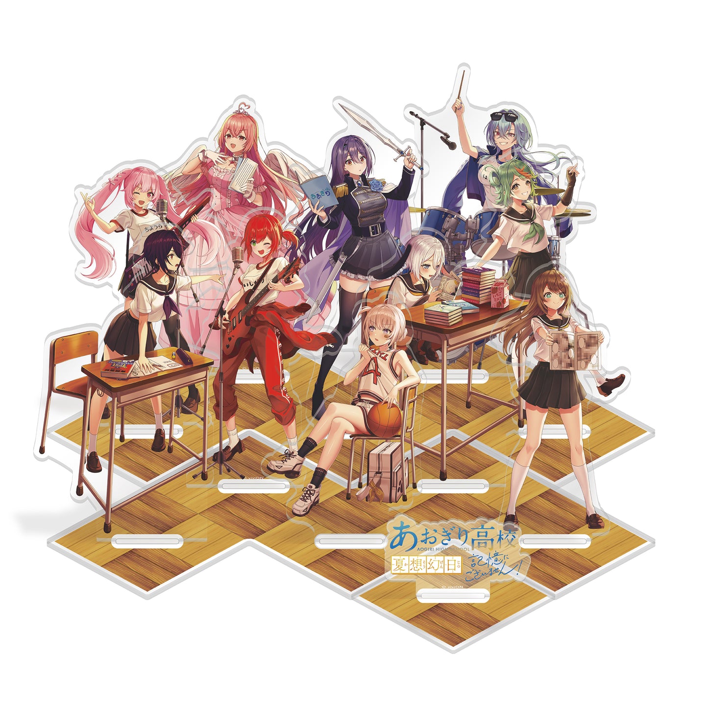 Aogiri High School Natsu Sou Genshitsu - I don't remember! - Goods Set