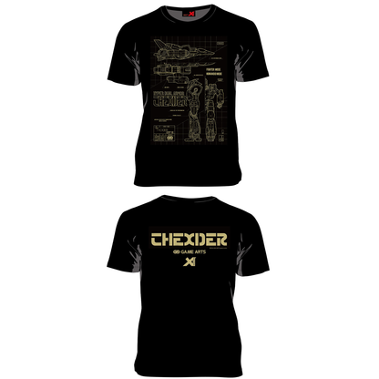 Game Arts Series Thexder T-shirts