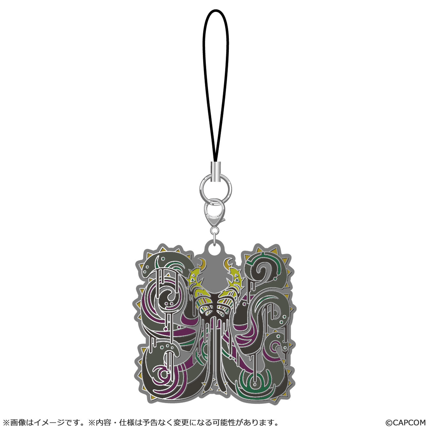 [Single item/BOX]Monster HunterWilds Monster Icon Metal Keychain