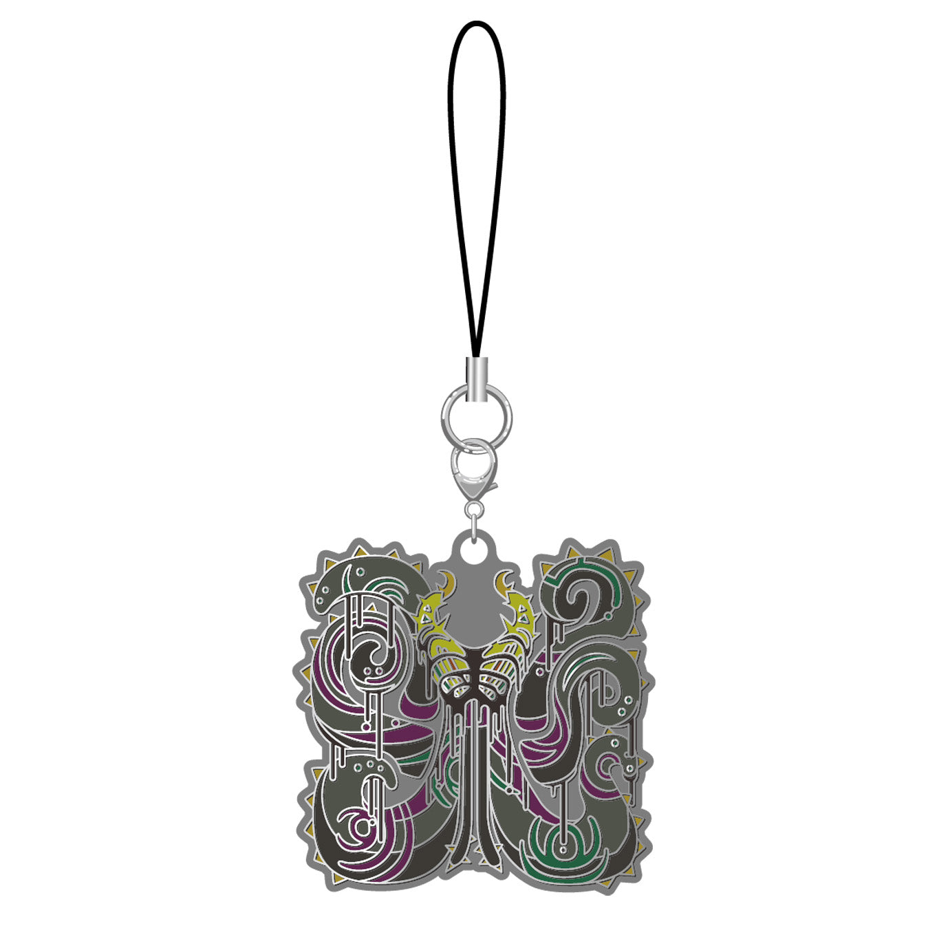 [Single item/BOX]Monster HunterWilds Monster Icon Metal Keychain