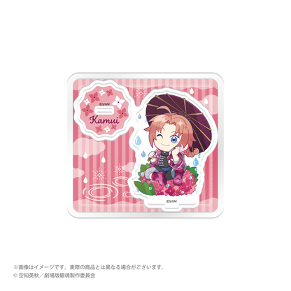 「新劇場版 銀魂 -吉原大火-》雨季版。原創插畫交易壓克力迷你立架