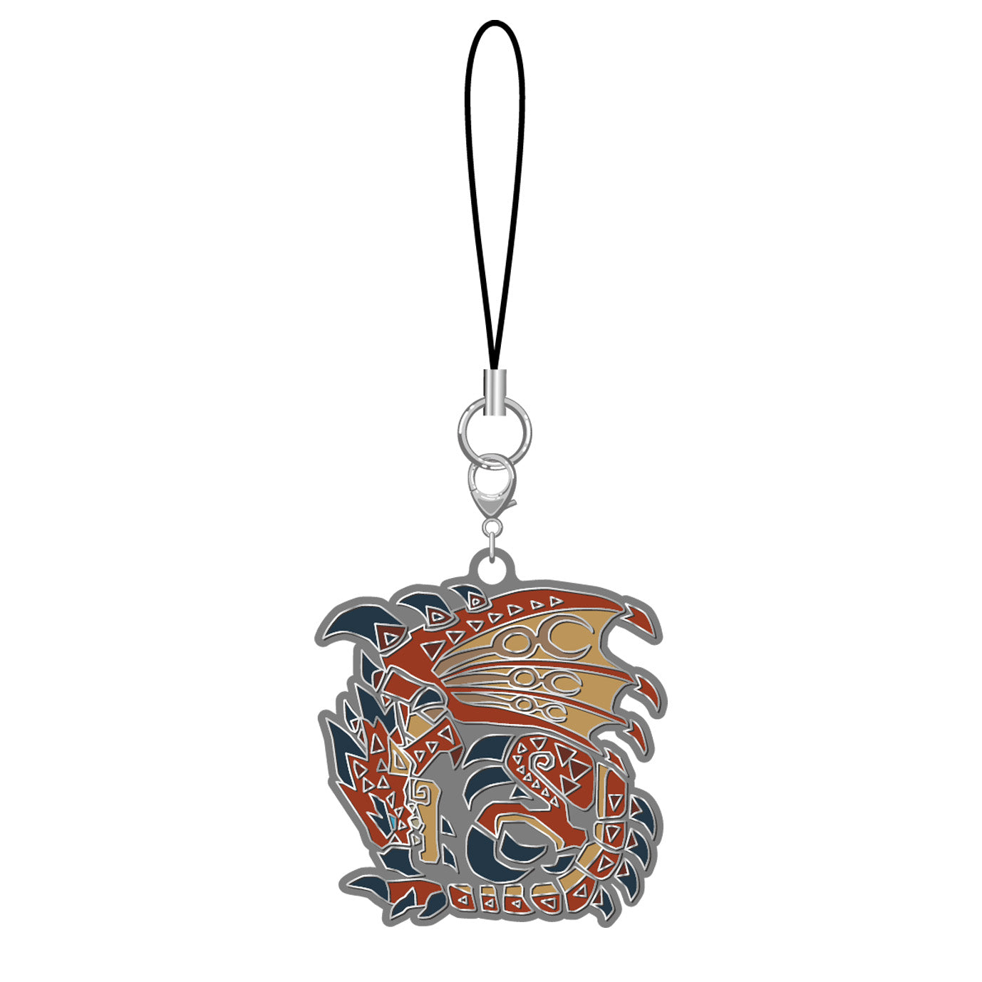 [Single item/BOX]Monster HunterWilds Monster Icon Metal Keychain