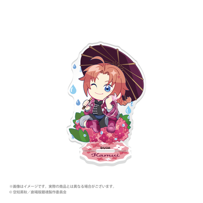 「新劇場版 銀魂 -吉原大火-》雨季版。原創插畫交易壓克力迷你立架