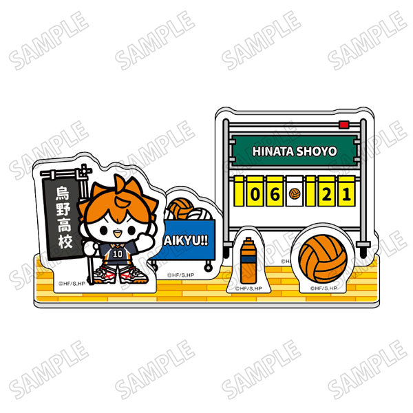ハイキュー!! ミニキャラアクリルジオラマ【のぼり Ver.】 ①日向翔陽