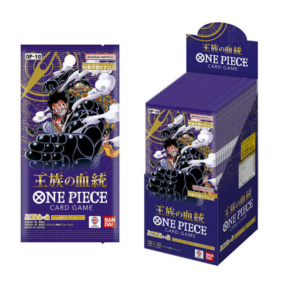 One Piece Card Game Booster Pack - Royal Blood OP-10 24-pack Box viviON BLUE One Piece Card Game Booster Pack - Royal Blood OP-10 24-pack Box viviON BLUE