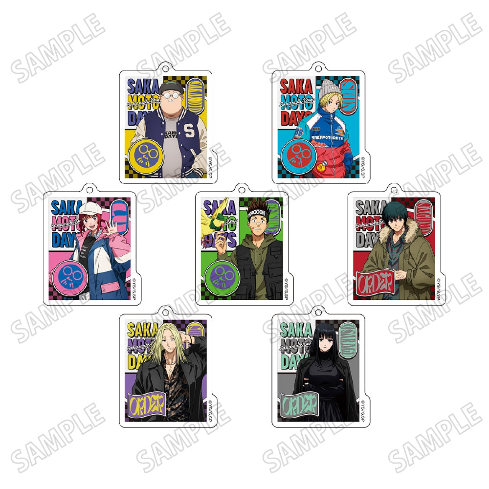 SAKAMOTO DAYS 描き下ろしアクリルキーホルダーコレクション【JF25】 7個入BOX