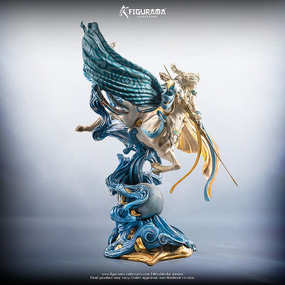 「騎神来たりぬ」スタチュー