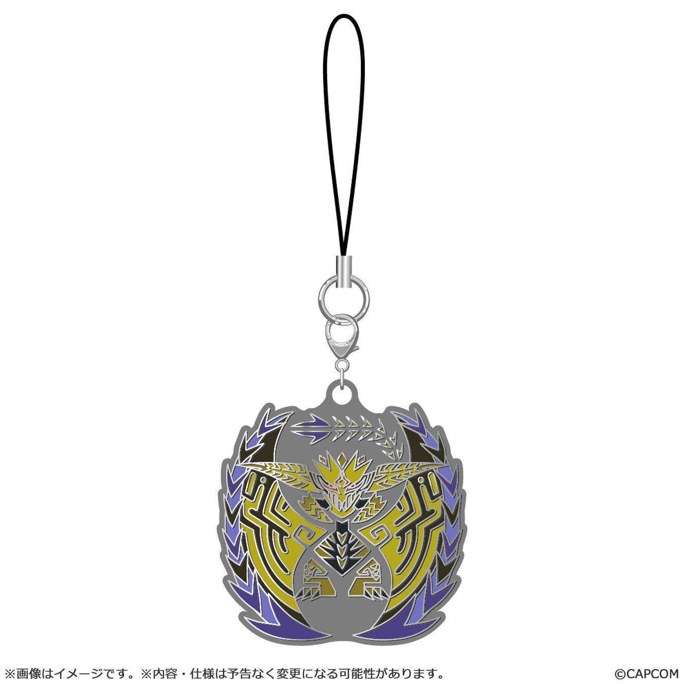 [Single item/BOX]Monster HunterWilds Monster Icon Metal Keychain