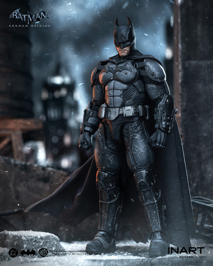 バットマン（バットマン：アーカム・ビギンズ）バトルダメージ Ver. アクションフィギュア