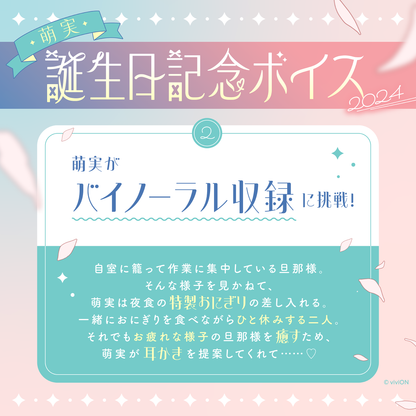 あおぎり高校 萌実 誕生日記念グッズ＆ボイス2024 全部入りセット