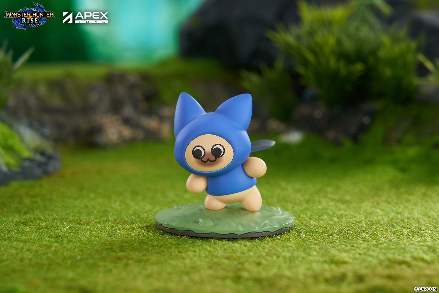 Monster Hunter Rise Airou "Cat" Blind Box Figure, Box of 6