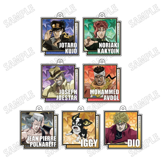 ジョジョの奇妙な冒険 スターダストクルセイダース 描き下ろしアクリルキーホルダーコレクション【JF25】 7個入BOX