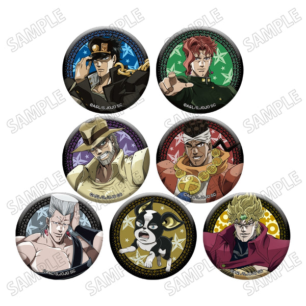 ジョジョ ボス 缶バッジ まとめ ジョジョの奇妙な冒険 スターダストクルセイダース 描き下ろし缶