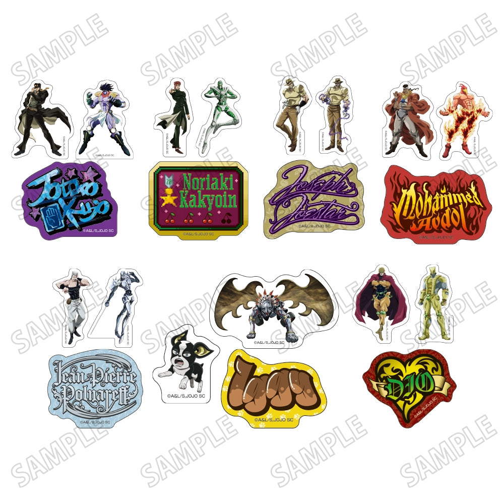 JoJo's Bizarre Adventure Stardust Crusaders - Original Sticker Collect ...