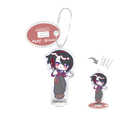 Aogiri High School Akihabara beauty salon “fuwat” collaboration goods acrylic stand key chain