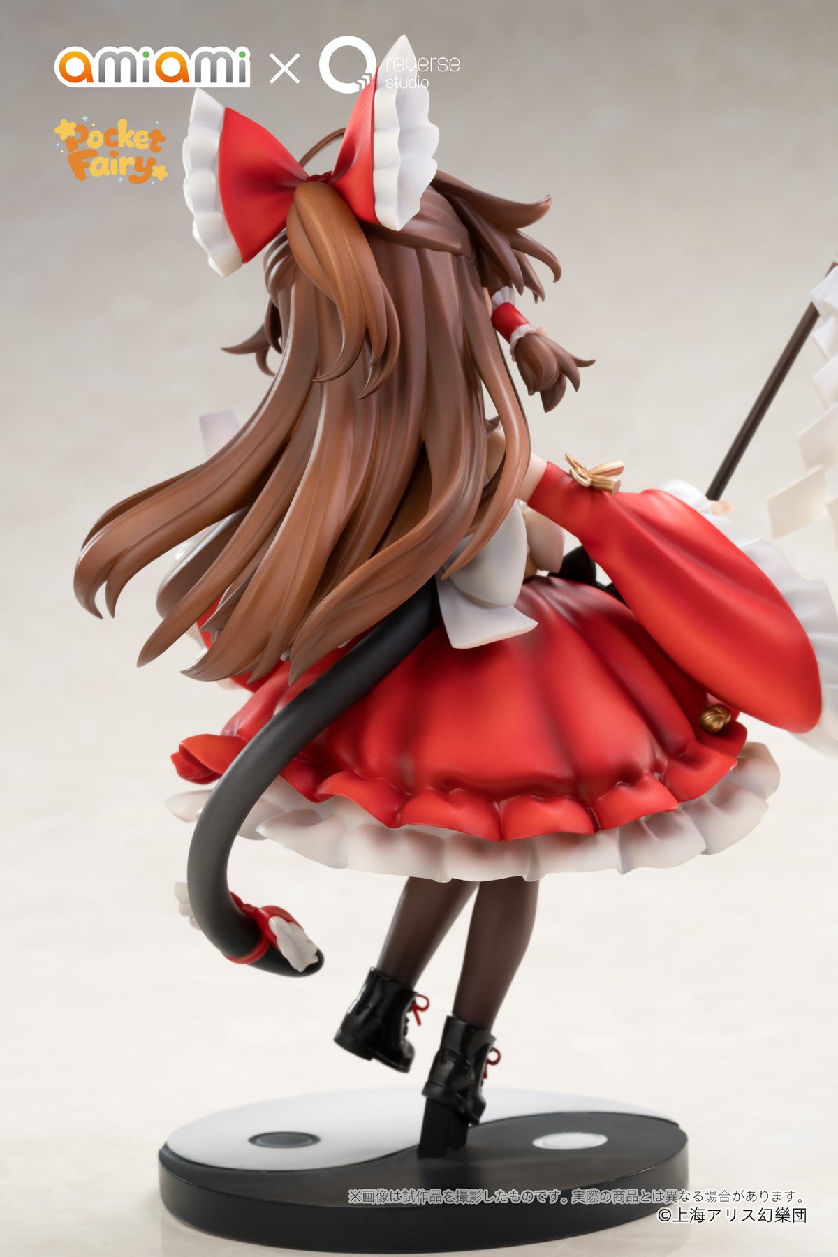 Reverse 手のひら精霊 東方Project 博麗霊夢＆霧雨魔理沙 完成品フィギュア