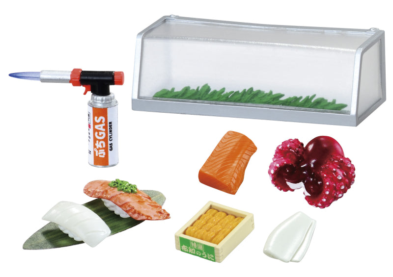 쁘띠 샘플 시리즈 안녕히 계세요! 시타마치의 인정 초밥 8개입 BOX