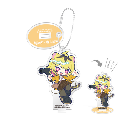 Aogiri High School Akihabara beauty salon “fuwat” collaboration goods acrylic stand key chain