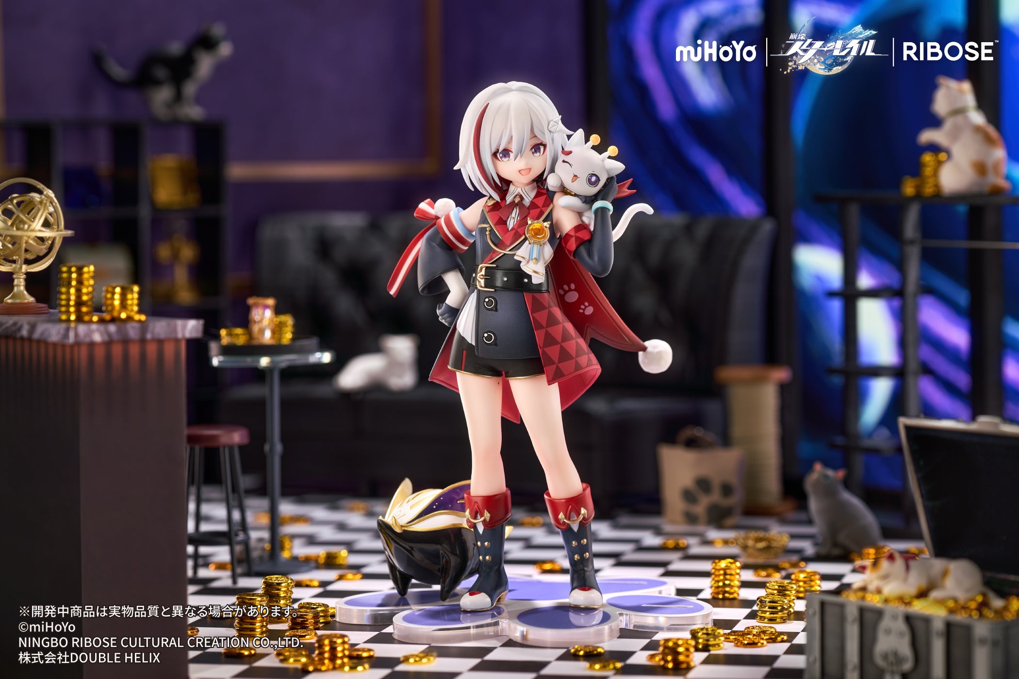 RISE UP+ 崩壊：スターレイル ちびねこシリーズ フィギュア トパーズ
