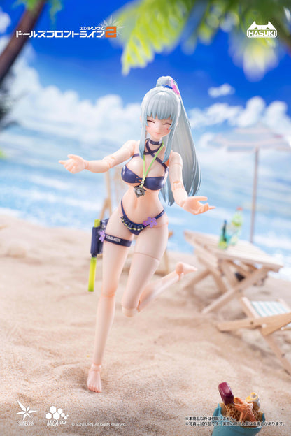 pocket art Girls' Frontline2: Exillium pocket art PA013 Kurukai Blue Trails Ver. Regular version 1/12 Completed actionFigure