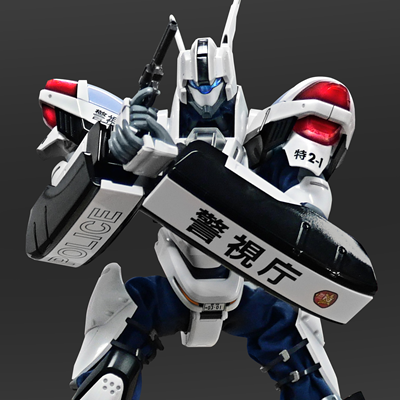 ゾイド×パトレイバー – Code Name B.U.D.D.Y. – 1/35スケール可動式ダイキャストフィギュア イングラムMARKⅢ