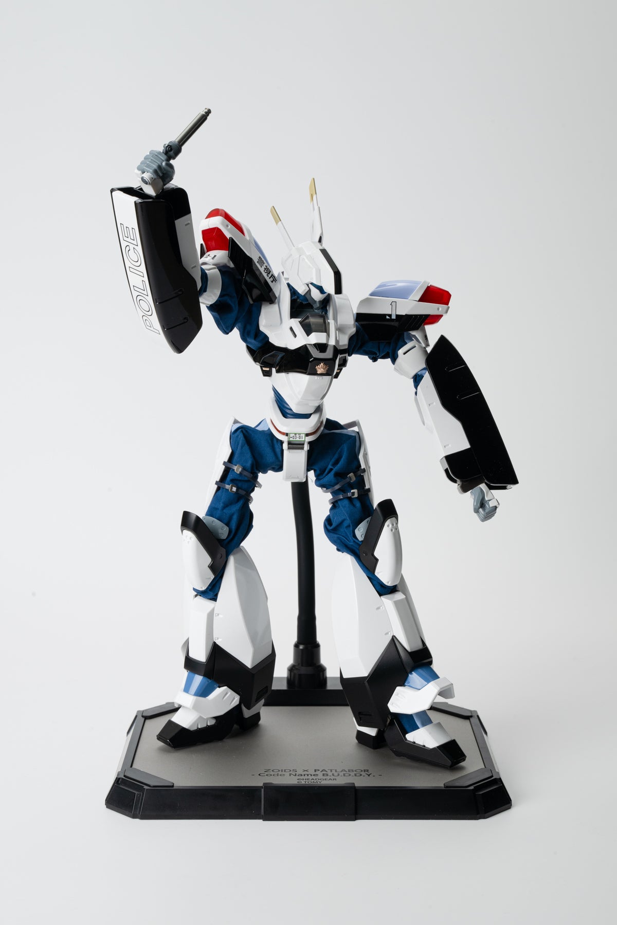 ゾイド×パトレイバー – Code Name B.U.D.D.Y. – 1/35スケール可動式ダイキャストフィギュア イングラムMARKⅢ
