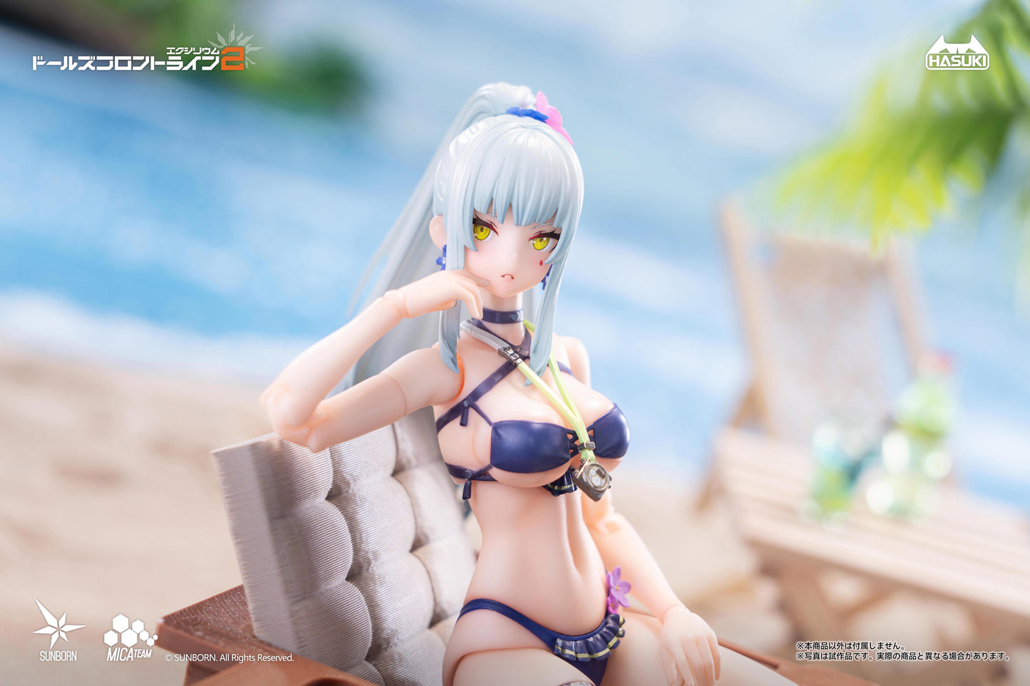 pocket art Girls' Frontline2: Exillium pocket art PA013 Kurukai Blue Trails Ver. Deluxe Edition 1/12 Completed ActionFigure