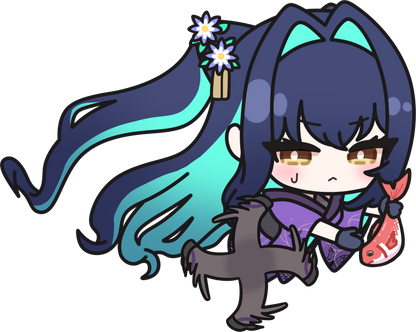 Goddess of Victory: Nikke New Year Fair 2026 SD Spin Acrylic Stand Little Mermaid