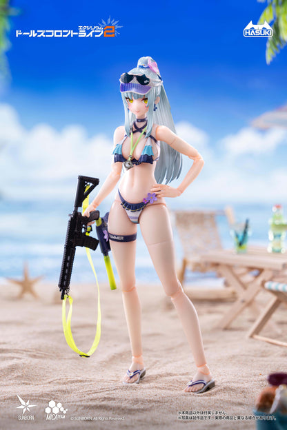 pocket art Girls' Frontline2: Exillium pocket art PA013 Kurukai Blue Trails Ver. Deluxe Edition 1/12 Completed ActionFigure