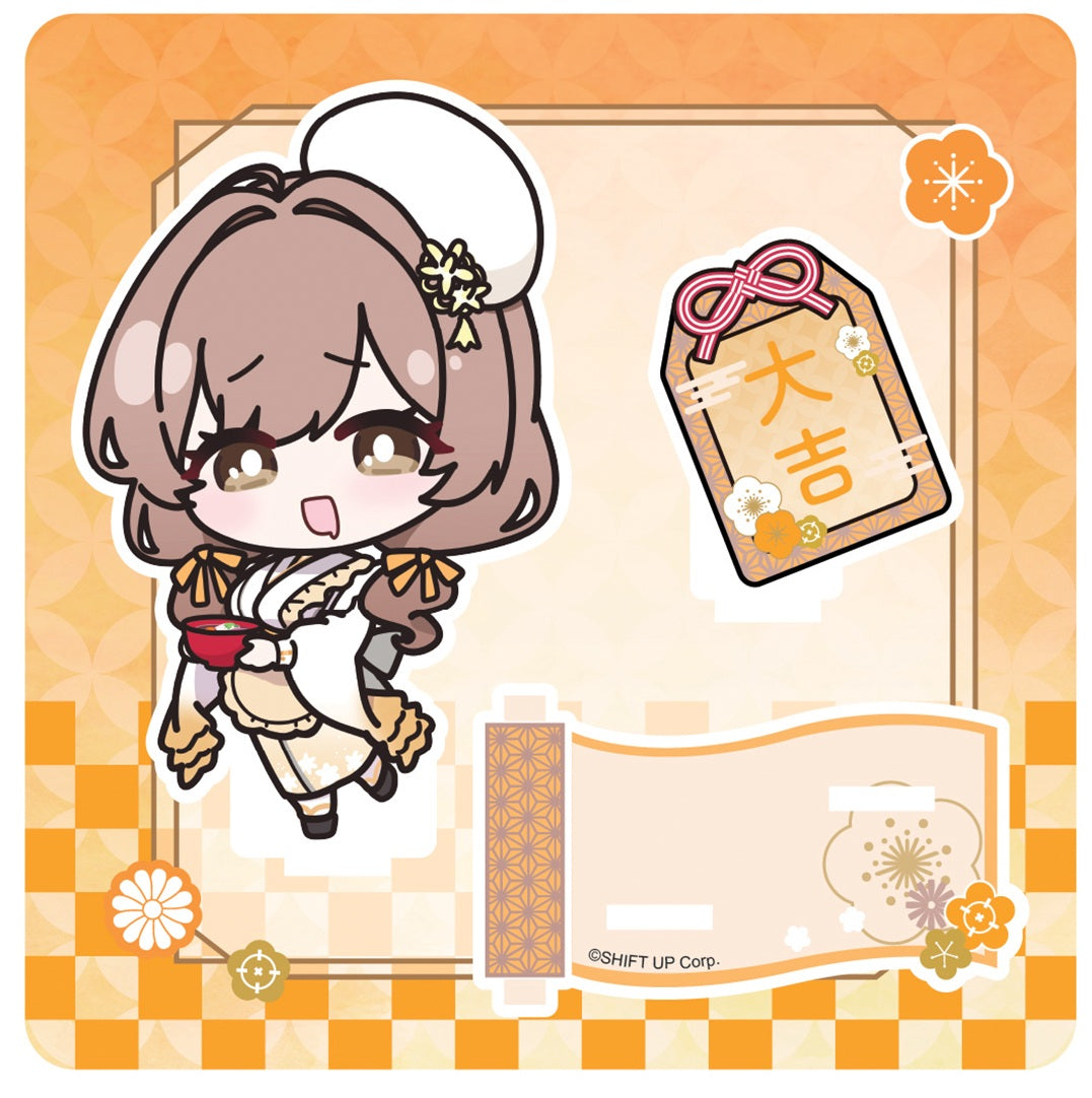 NIKKE 2026 SDアクリルスタンドキャラクターコンプリートセット 勝利の女神：NIKKE』の描き下ろしグッズが「ゲオ」と「viviON BLUE」で